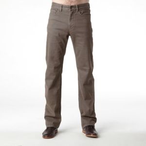 Mens Riders by LEE Classic Jean Style Straight Leg Stretch Moleskin- Woodland